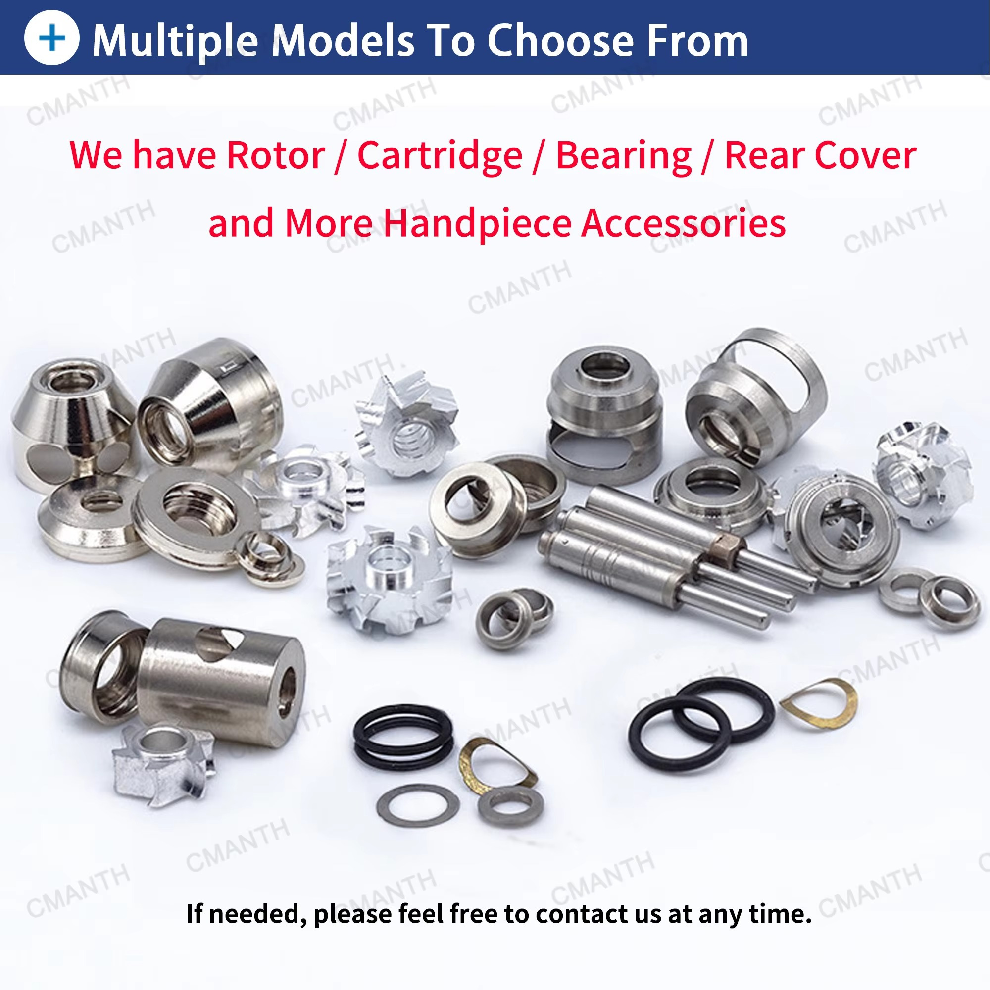 Dental Turbine Cartridge Air Rotor Fit NSK Pana-Max2 M4 / Max2R High Speed Handpiece Latch Chuck / Push Button Accessories