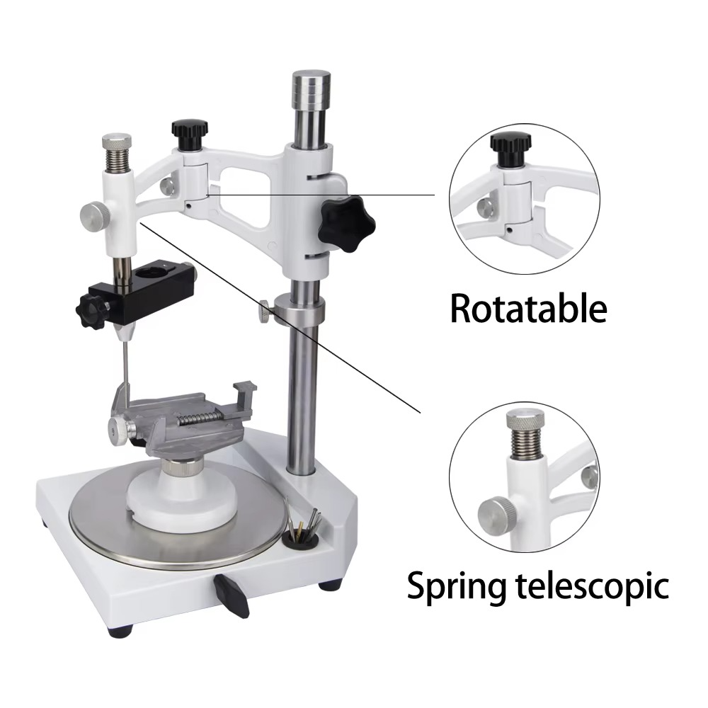 Dental Parallelometer Oral Model Observer Table Grinding Instrument Planning Tools Dentisit Lab Surveyor Visualizer with 7 Tips