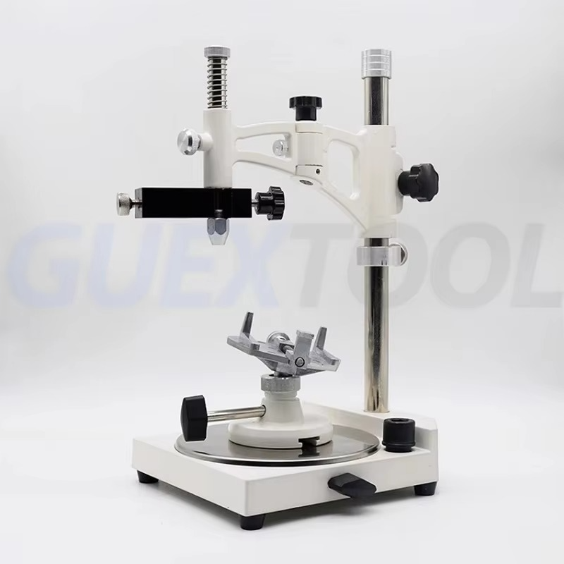 Dental Lab Equipment Parallelometer Square Base Surveyor Visualizer Lab Parallel Surveyor With Tools And Handpiece Holder Square
