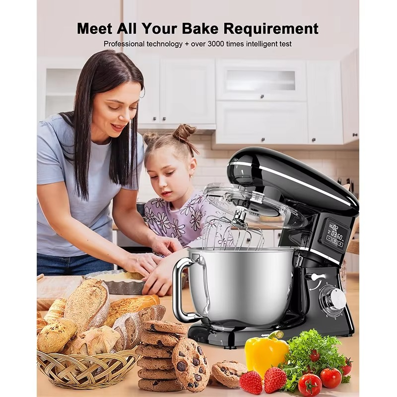Powerful Stand Mixer Electric Blender Household Automatic Timing Hair Noodles Flour-Mixing Machine Commercial stand mixer