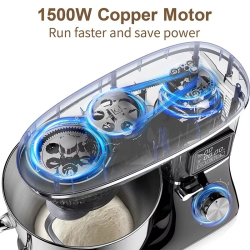 Powerful Stand Mixer Electric Blender Household Automatic Timing Hair Noodles Flour-Mixing Machine Commercial stand mixer