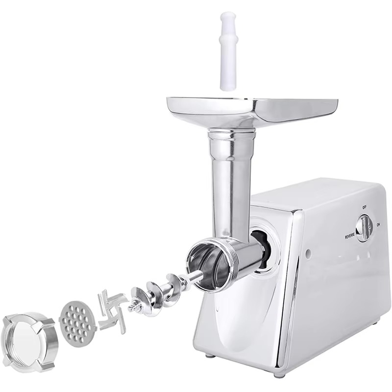 MGA-120 Household Meat Grinder 300W Multi-function Minced Meat Electric Sausage Filling Machine Stainless Steel Minced Pepper