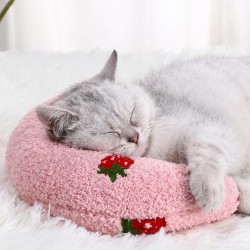 Little Pillow for Cats and Dogs | Fashionable U-Shaped Neck Support for Pets