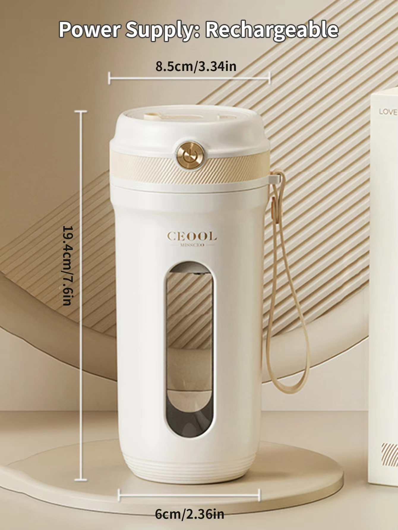 Multifunctional Portable Mini Juicer Cup Household Electric Fruit Juicer Cup with USB Charging Small Kitchen Appliance