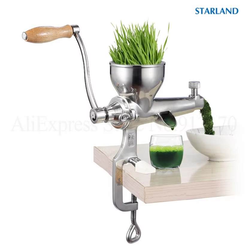 Wheat Grass Juicer Wheatgrass Fruit Juice Extractor Stainless Steel
