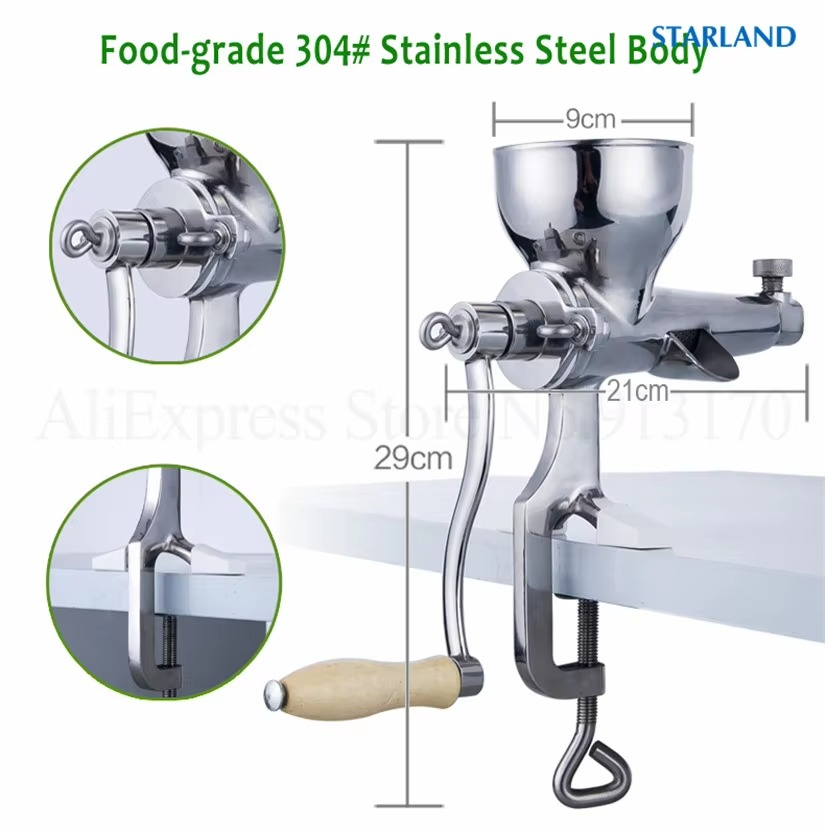 Wheat Grass Juicer Wheatgrass Fruit Juice Extractor Stainless Steel