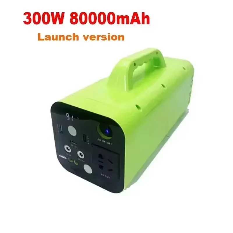 500W Portable Power Station 80000mAh 220V Lifepo4 Battery for Solar Generator UPS Camping RV Trip Energy Storage Supply LED
