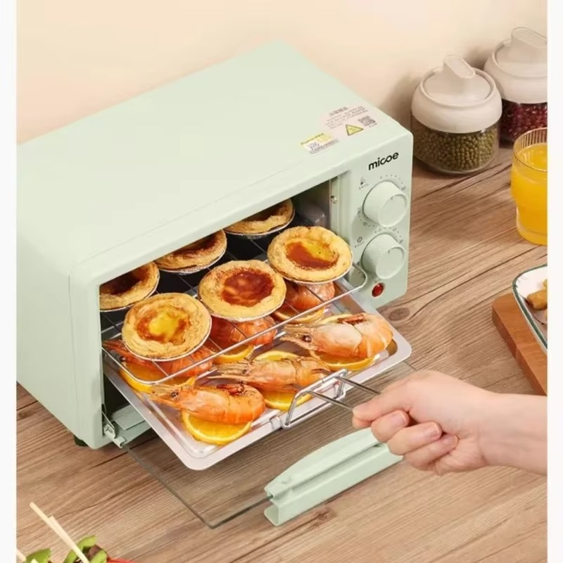 **12L Household Electric Oven: Fully Automatic Multi-Function with Double-Layer Heating & Large Capacity**