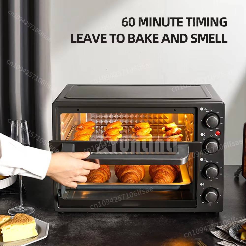 40L Electric Oven Multifunctional Large Capacity Electric Oven Four Layer Electric Oven Breakfast Machine
