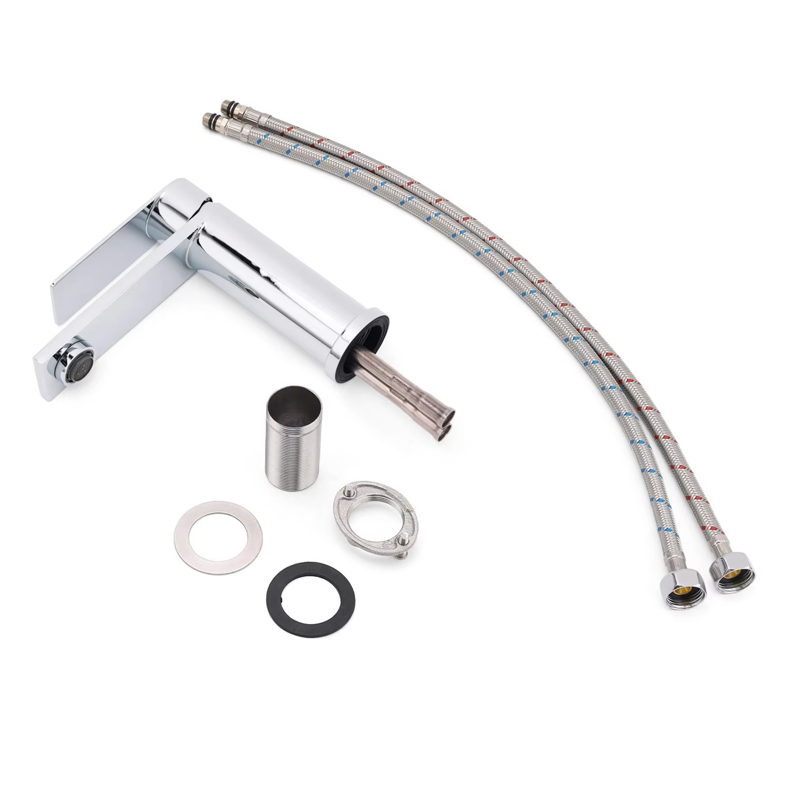 **Sydney Stock** KYLINS Chrome Basin Mixer Tap Bathroom Sink Taps Vanity Counter Top Faucet Round WaterMark Wels