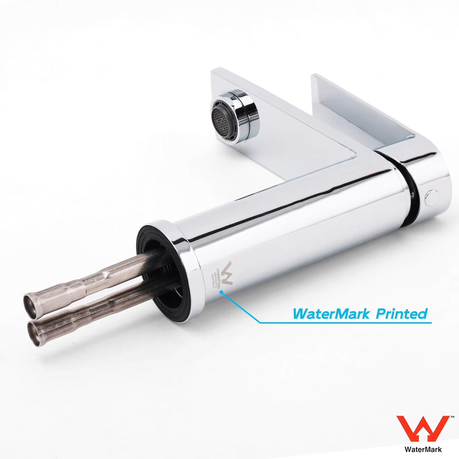 **Sydney Stock** KYLINS Chrome Basin Mixer Tap Bathroom Sink Taps Vanity Counter Top Faucet Round WaterMark Wels