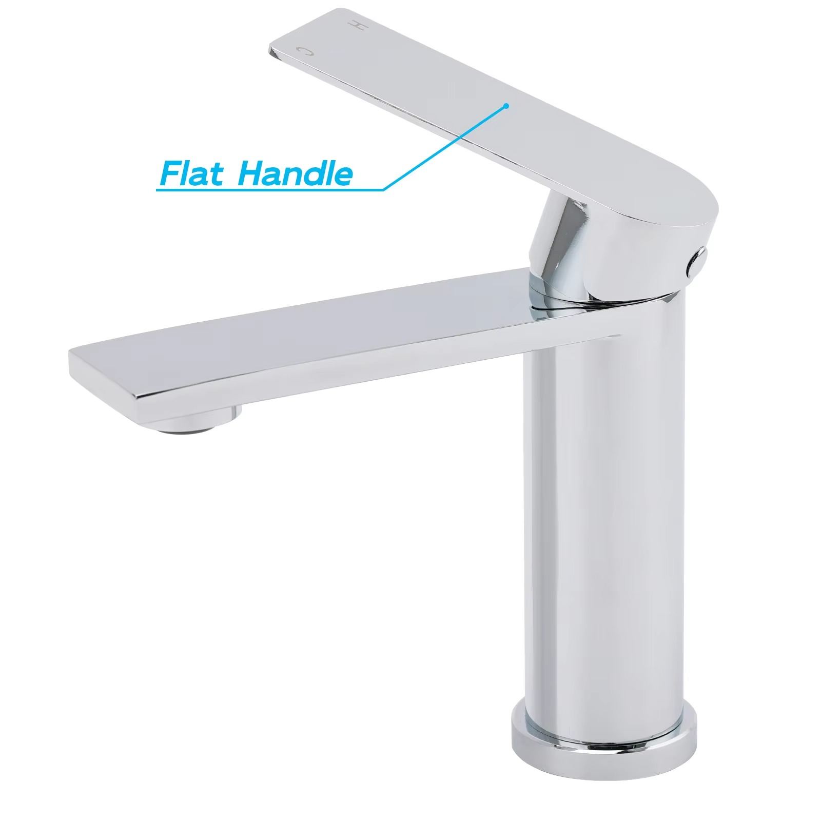 **Sydney Stock** KYLINS Chrome Basin Mixer Tap Bathroom Sink Taps Vanity Counter Top Faucet Round WaterMark Wels