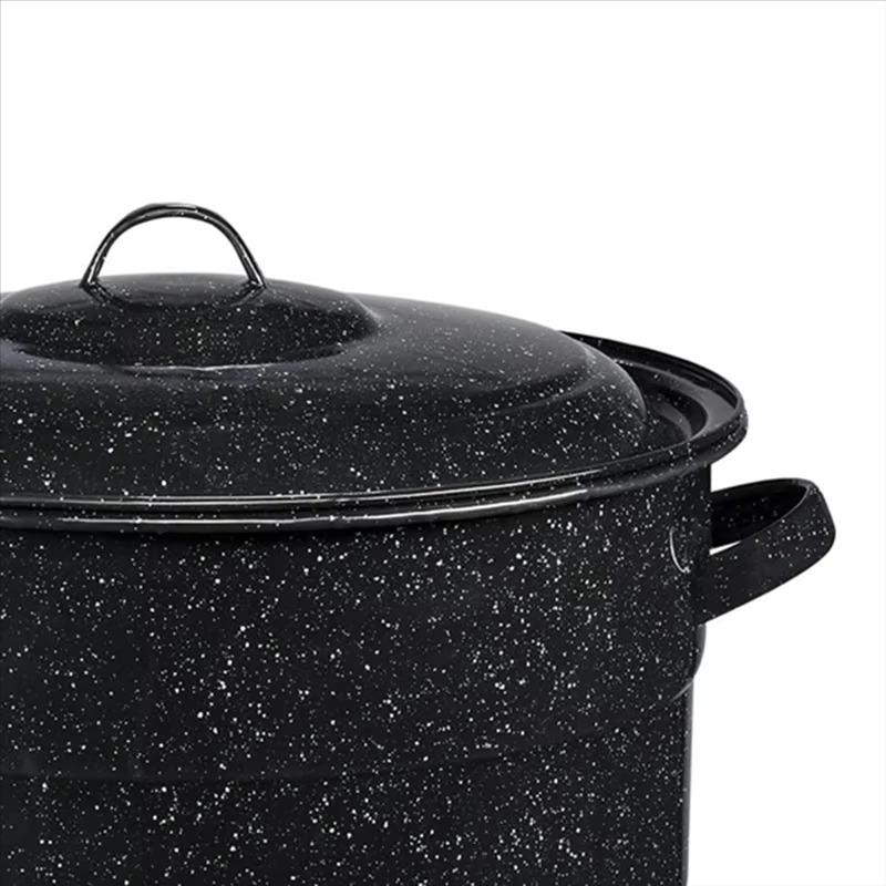 2Pcs 21.5-Quart Water Bath Canner With Jar Rack Kitchenware Stainless Steel Can Rack Easy Install