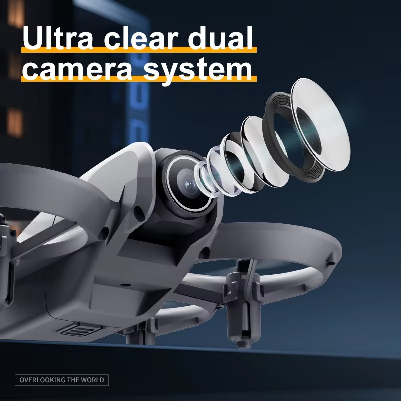 Mini Drone M9 Original 4K WIFI GPS professionnel HD photographie aerienne avion telecommande HD double camera quadrirotor jouet