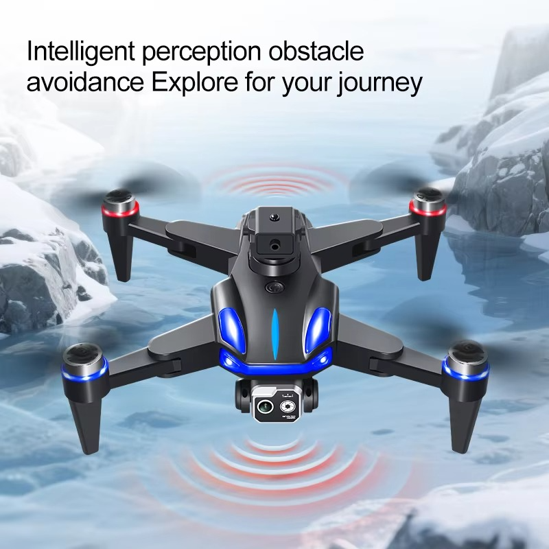 K911 Professional 8K RC Quadcopter Drone with GPS FPV, 4K Camera, 4.5-inch Screen, Remote-Controlled Toys, Obstacle Avoidance, A