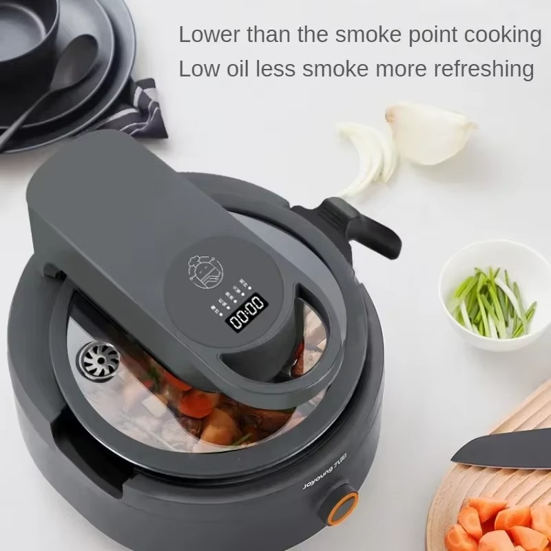 Automatic Stir-frying Machine Intelligent Smokeless Non-stick Pan Kitchen Robot Machine רובוט חכם robot de cocina inteligente