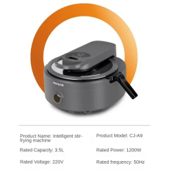Automatic Stir-frying Machine Intelligent Smokeless Non-stick Pan Kitchen Robot Machine רובוט חכם robot de cocina inteligente