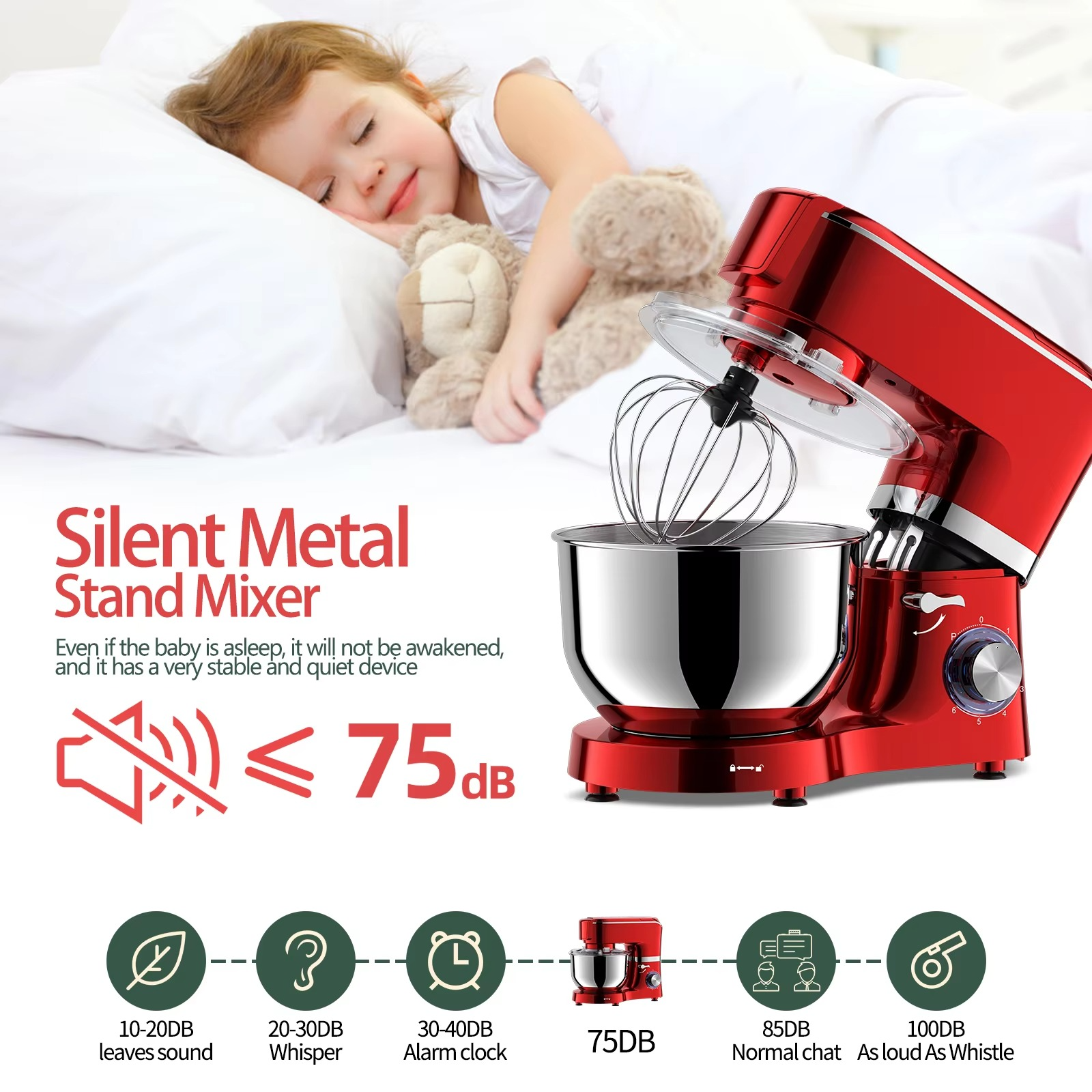 5.5/6.2l Dough Kitchen Appliances Blenders And Juicers Cake Aid Planetary Stand Mixer Food Mixers Batedeira