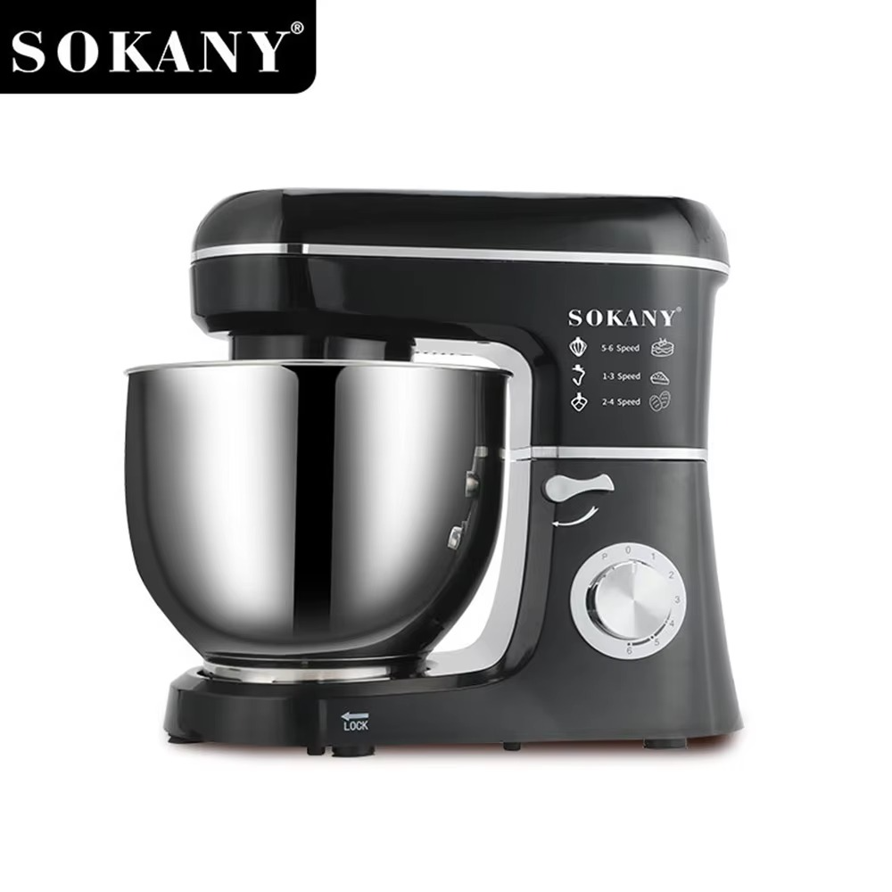 Electric Stand Mixer, 8L Large Capacity, Easy To Mix, Dough Hook, Whisk & Mixer for Baking, Cake & Flour