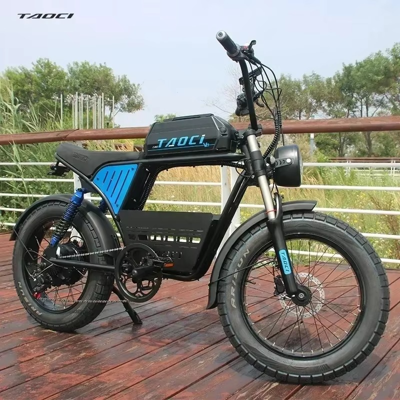 New Mountain Snow Electric Bicycle 1500W motor 18AH lithium battery commuter City E-Bike 50KM/H Power-Assisted Electric Bike