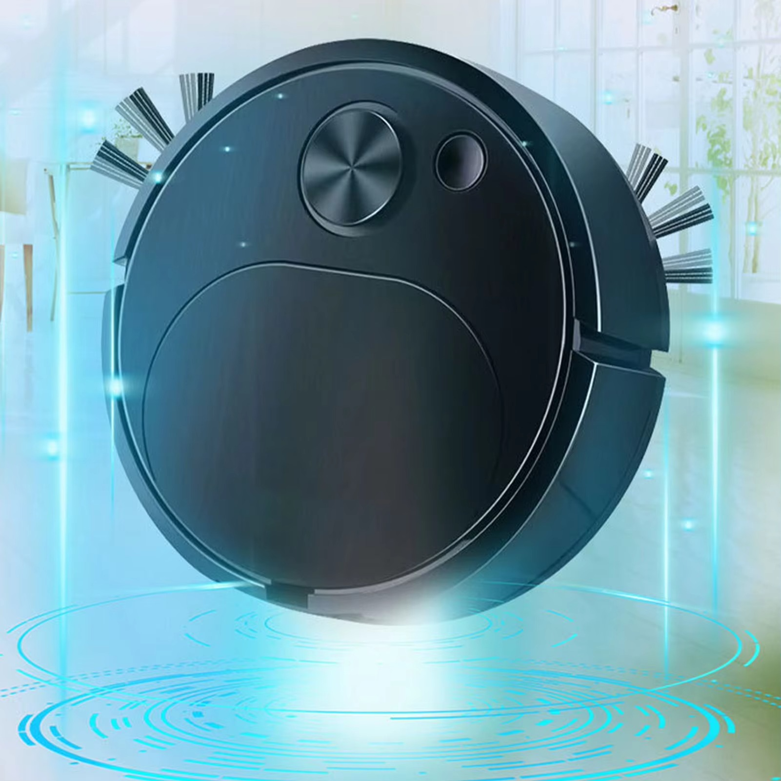 3In1 Intelligent Sweeping Robot Vacuum Cleaner Low Noise Floor Sweeper Rechargeable Automatic Home Office Vacuum Carpet Cleane