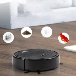 3In1 Intelligent Sweeping Robot Vacuum Cleaner Low Noise Floor Sweeper Rechargeable Automatic Home Office Vacuum Carpet Cleane