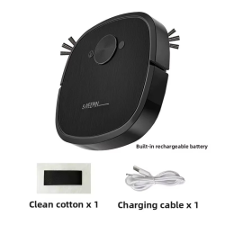 Automatic USB Charging Robot Vacuum Cleaner Four-in-One Home Use Electric Sweeping Machine Antibacterial Gift