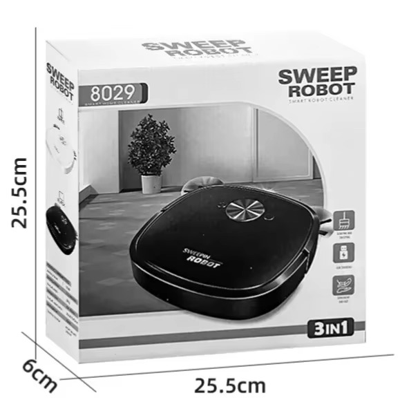 Automatic USB Charging Robot Vacuum Cleaner Four-in-One Home Use Electric Sweeping Machine Antibacterial Gift