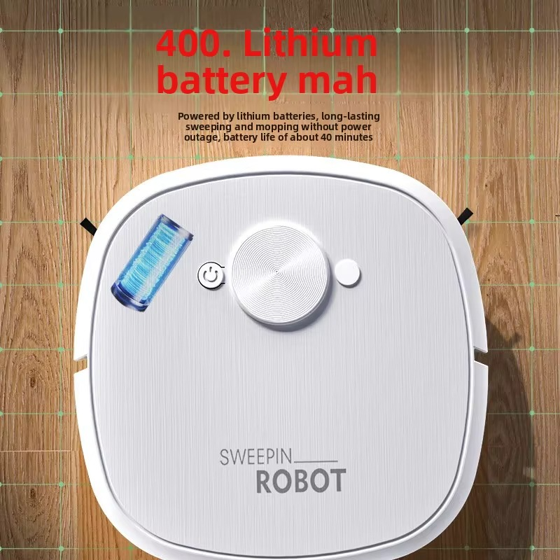 Automatic USB Charging Robot Vacuum Cleaner Four-in-One Home Use Electric Sweeping Machine Antibacterial Gift