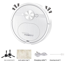 Smart Robot Vacuum Cleaner 3-in-1 Charging Mopping Hair Pet Hair Dust Removal Sweeper Household Electric Floor Cleaner