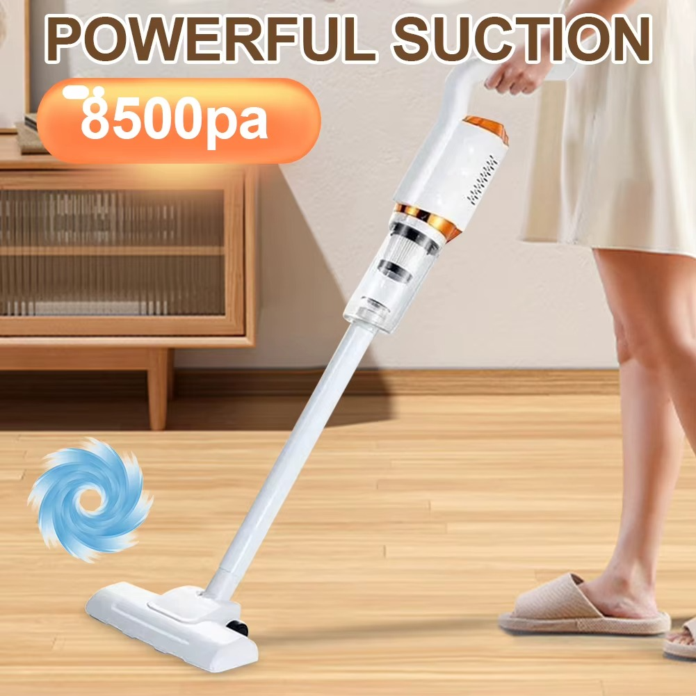 2 in 1 Handheld Water Sweeper 2000mAh USB Rechargeable Strong Suction Cordless Portable Cleaning Robot for Vehicle Home Clean
