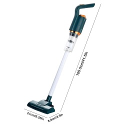 2 in 1 Handheld Water Sweeper 2000mAh USB Rechargeable Strong Suction Cordless Portable Cleaning Robot for Vehicle Home Clean