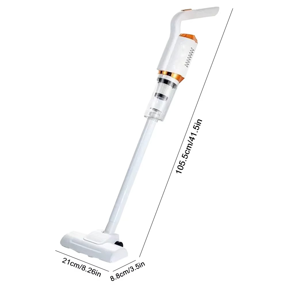 2 in 1 Handheld Water Sweeper 2000mAh USB Rechargeable Strong Suction Cordless Portable Cleaning Robot for Vehicle Home Clean