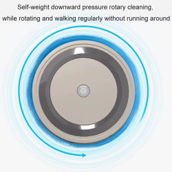 Wireless Smart Sweeping Robot, 3 in 1 Smart Sweeper, Ultra Silent Low Power Consumption Auto Cruise Sweeping and Vacuuming Robot