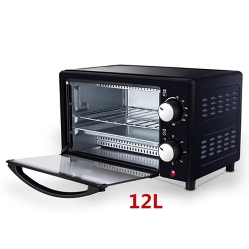 Electric Oven Multifunctional Household Electric Pizza Bread Baking Toaster Barbecue Oven with Timing Temperature Adjustment