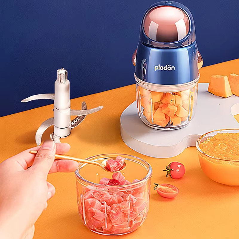 300ml Portable Blender Multifunctional Food Processor Food Mixer Electric Meat Grinder Mini Mixers Cup Baby Solid Food Machine