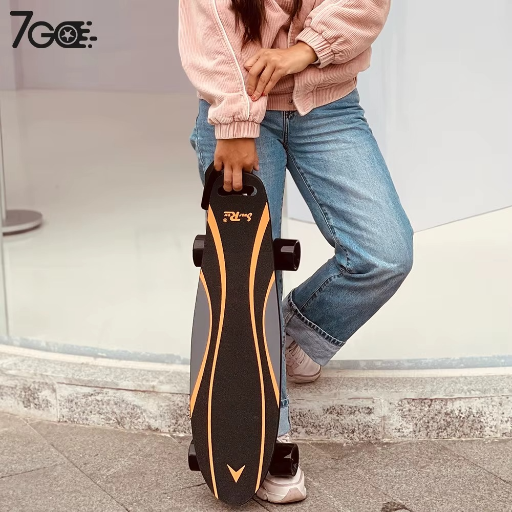 Warehouse Newest model colorful electric skateboard for sale Four-Wheel 300w Motor remote control Electric Skateboard