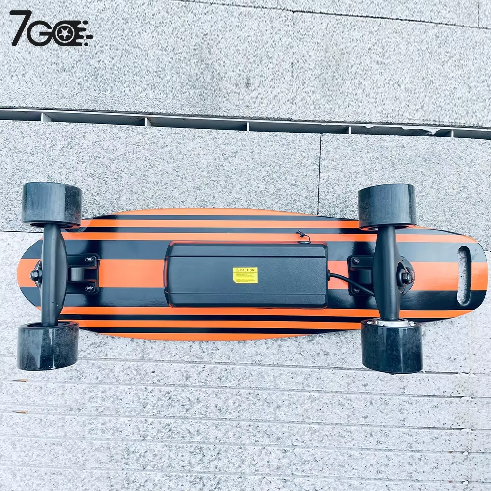 Warehouse Newest model colorful electric skateboard for sale Four-Wheel 300w Motor remote control Electric Skateboard