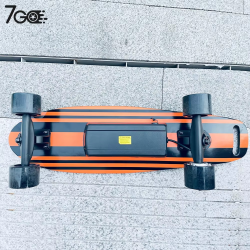 Warehouse Newest model colorful electric skateboard for sale Four-Wheel 300w Motor remote control Electric Skateboard