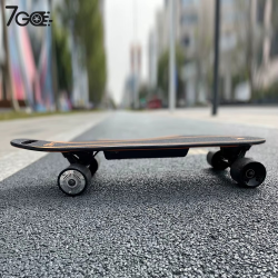 Warehouse Newest model colorful electric skateboard for sale Four-Wheel 300w Motor remote control Electric Skateboard