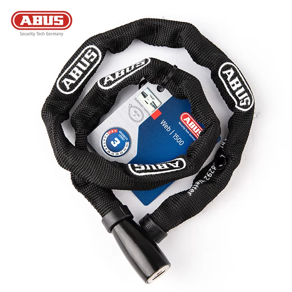 ABUS bicycle lock mountain road bicycle lock chain lock portable mini lock children's bicycle lock anti-theft universal lock