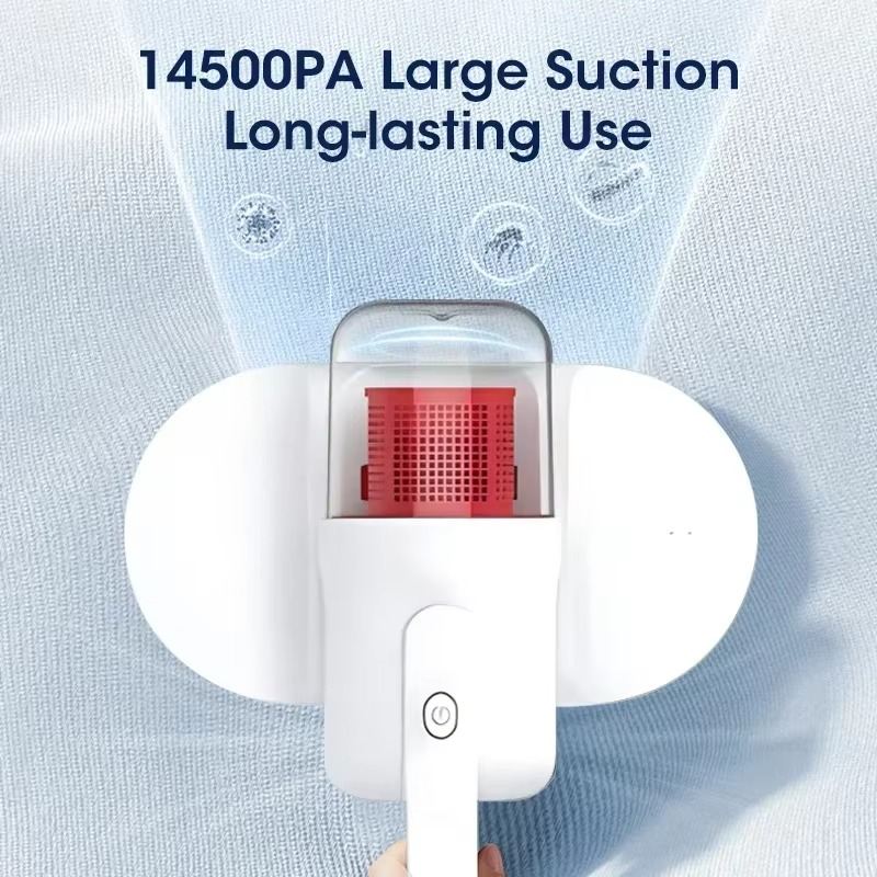 Electric Wired Mite Remover Household Vacuum Cleaner High Suction Cleaning Multifunctional Sterilization and Disinfection