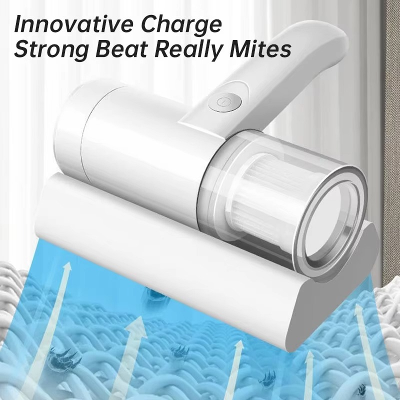Wireless Handheld Mites Vacuum Cleaner Dust Remove Machine Uv Sterilization Mites Controller Vacuum Cleaner