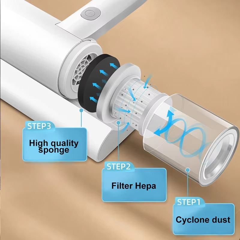 Wireless Handheld Mites Vacuum Cleaner Dust Remove Machine Uv Sterilization Mites Controller Vacuum Cleaner