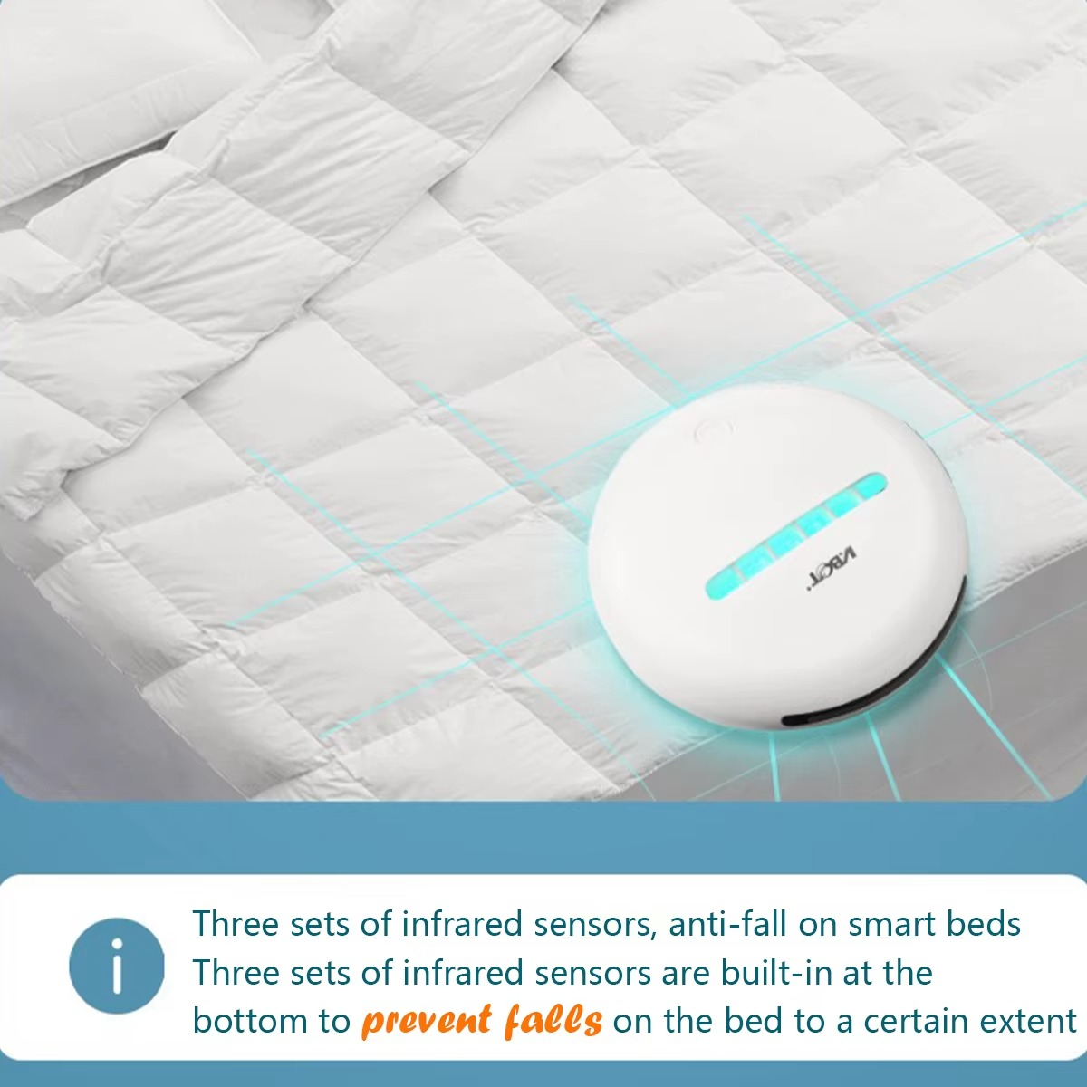 Wireless Mite Intelligent Robot Rechargeable Bedding Cleaner Sterilizer 3 Modes Ultraviolet Mite Removal Device Smart Anti-fall