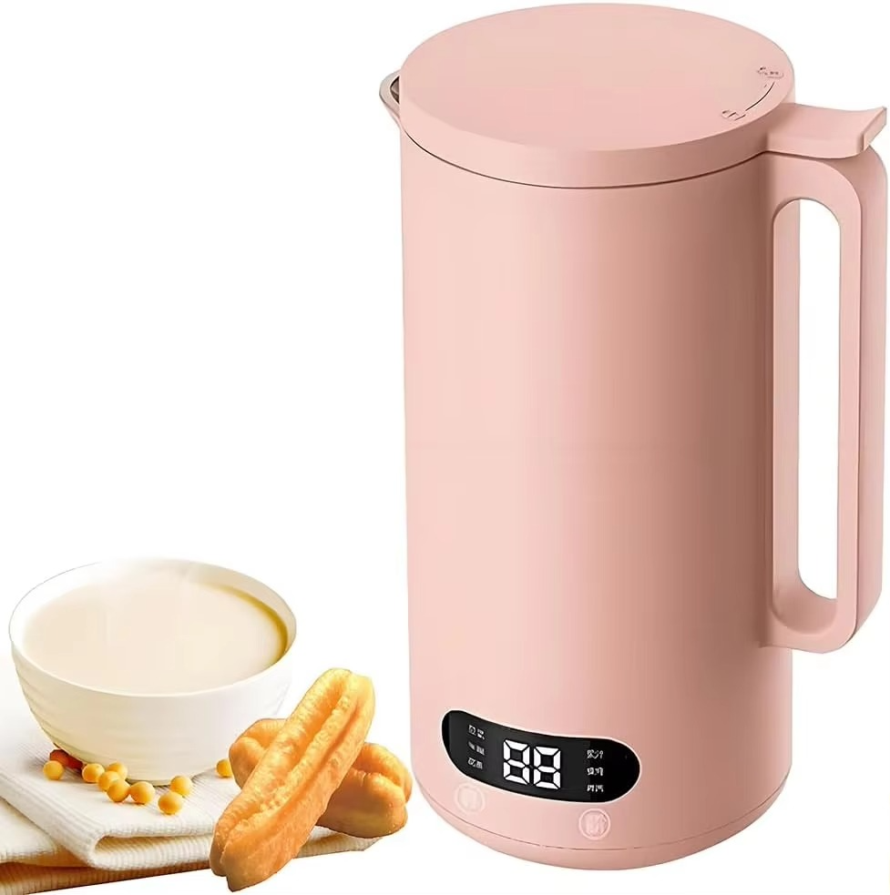 Maker Machine, 350ML Soy Milk Maker, 8 in 1 Oat Milk Maker with LED Display,Milky Plant Machine with 12H Timer, auto-Clean and