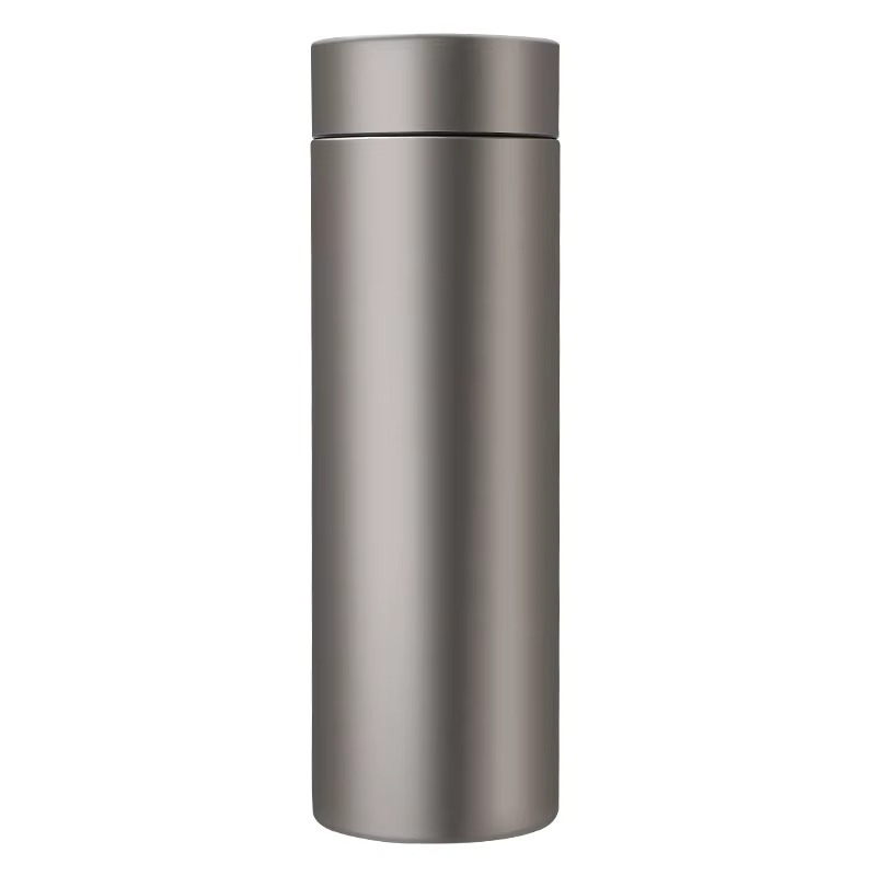 Titanium thermos cup business straight cup tea separation large capacity office gift wholesale business high-end car cup
