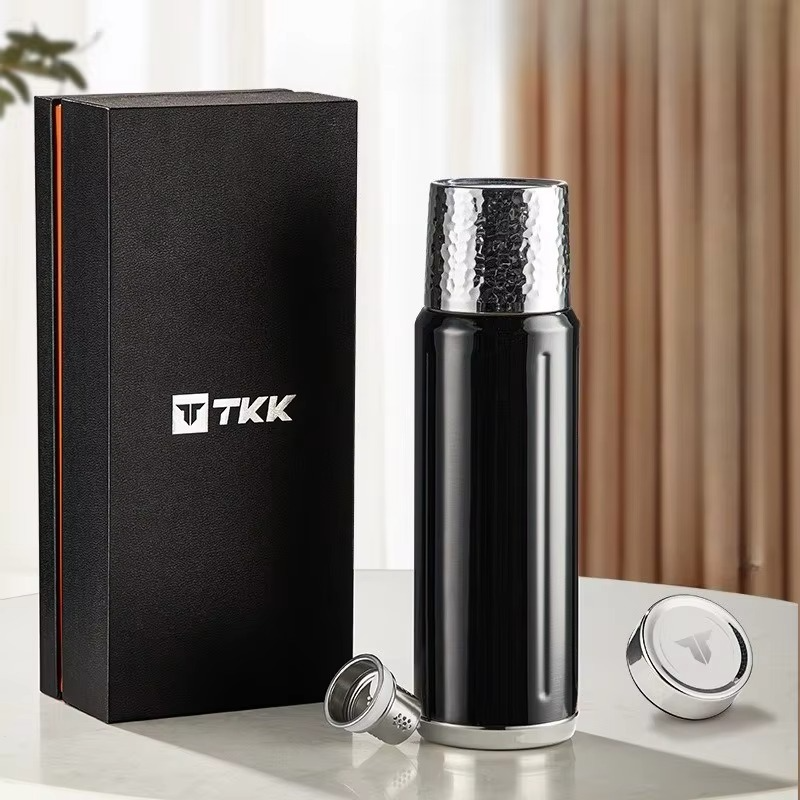 Tkk Gift Box Large Capacity Stainless Steel Insulated Cup With Magnetic Lid Thanksgiving Christmas Birthday Gift Coffee Cups