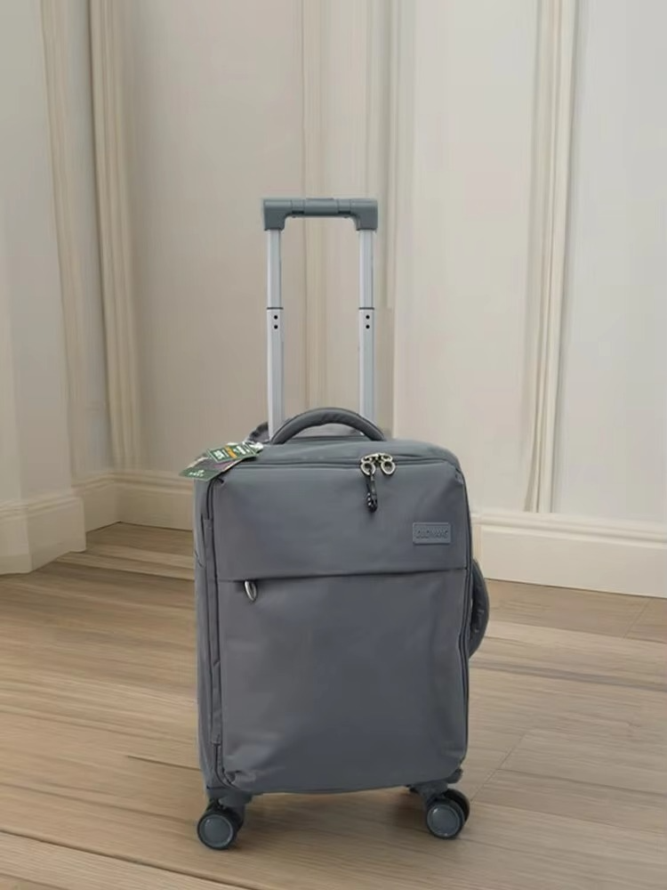 20 Inch Carry On Luggage Waterproof Oxford Fabric Softside Cabin Suitcase with Spinner Wheels Trolley Bag, TSA Lock Lightweight