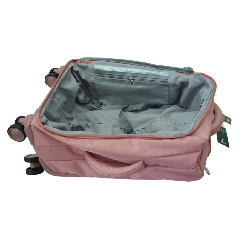 20 Inch Carry On Luggage Waterproof Oxford Fabric Softside Cabin Suitcase with Spinner Wheels Trolley Bag, TSA Lock Lightweight